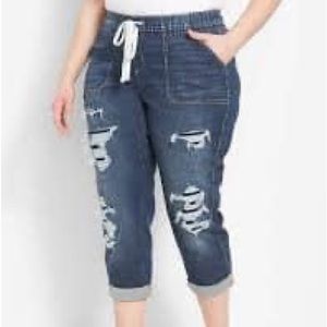 LANE BRYANT 
PULL ON BF CROP INDIGO - KIM WASH 

SIZE 22
New, never worn.

$20